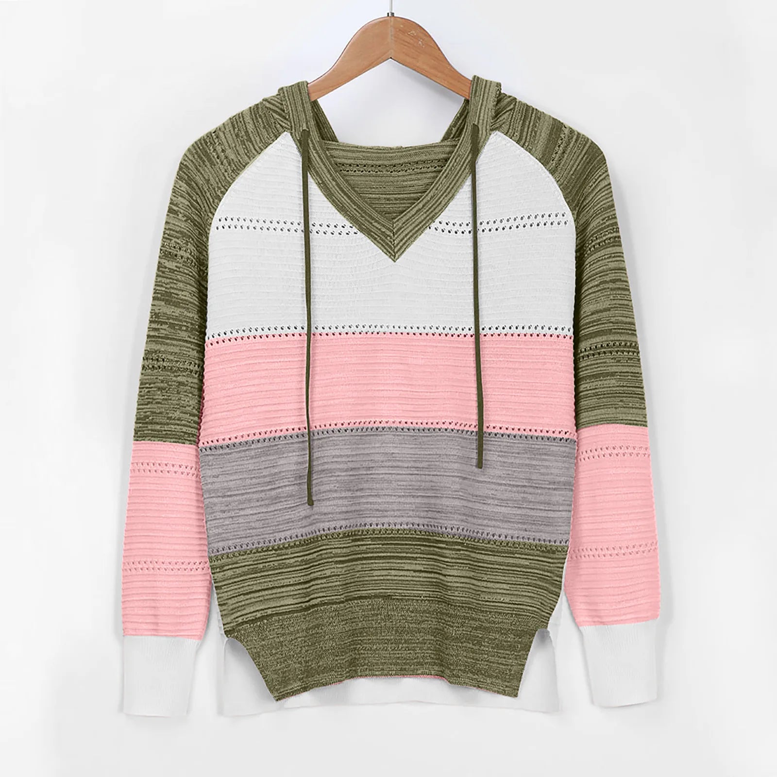 Aline - Pull Hoodie Patchwork