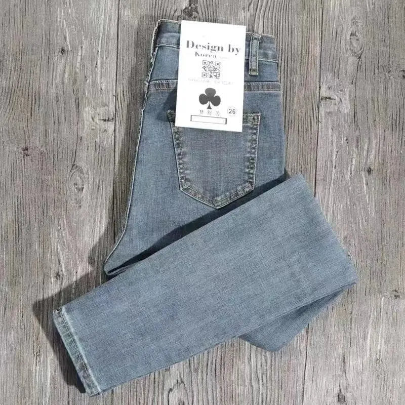 Aurelia | Jean Moulant Taille Haute avec Confort Exceptionnel et Design Élégant pour Femme