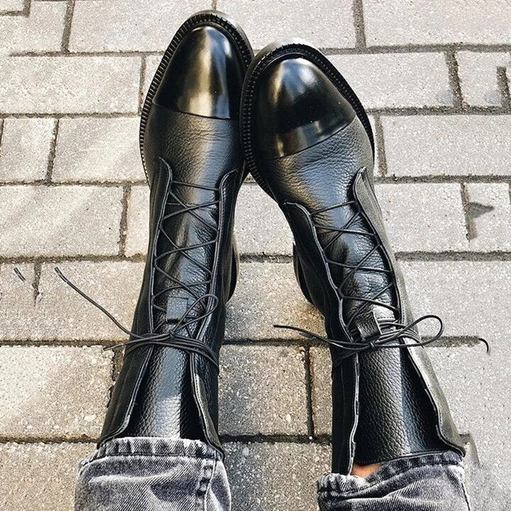 Cecile™ Vintage bottes à talons pour femmes