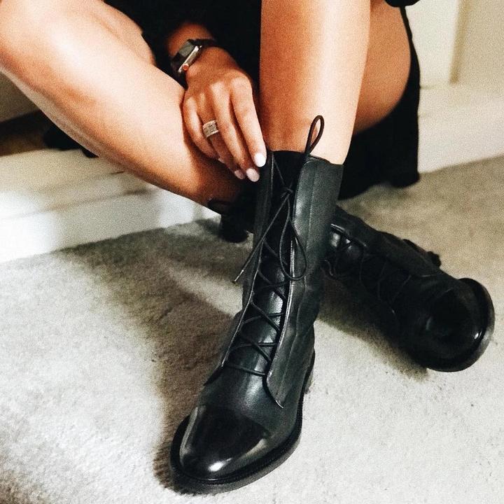 Cecile™ Vintage bottes à talons pour femmes