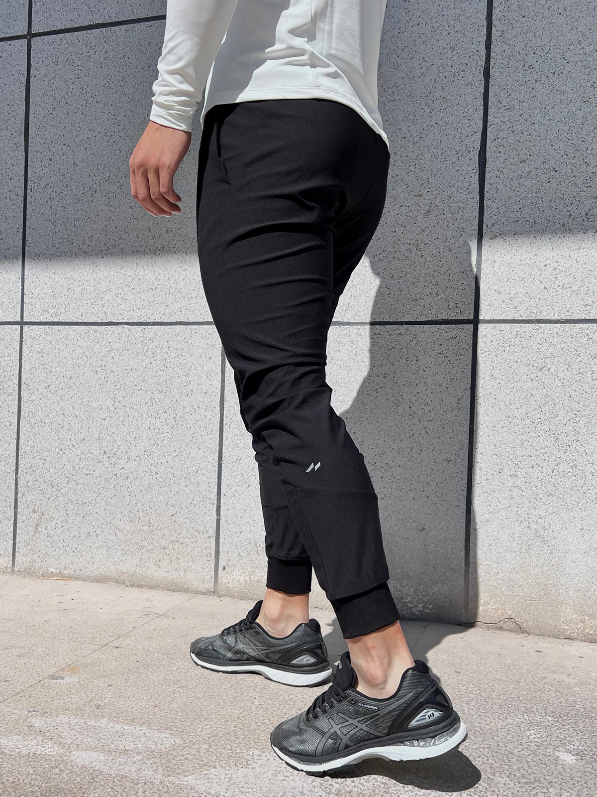 Aiden | Pantalon de Jogging avec Tissu Extensible et Poignets Élastiques pour Hommes