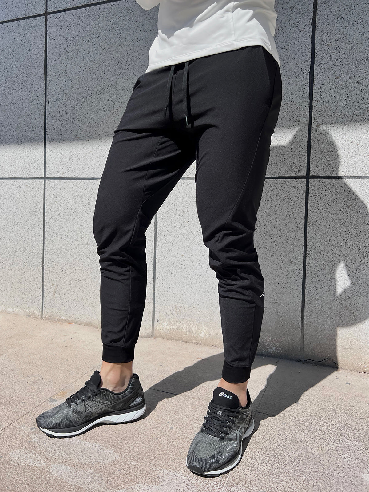 Aiden | Pantalon de Jogging avec Tissu Extensible et Poignets Élastiques pour Hommes