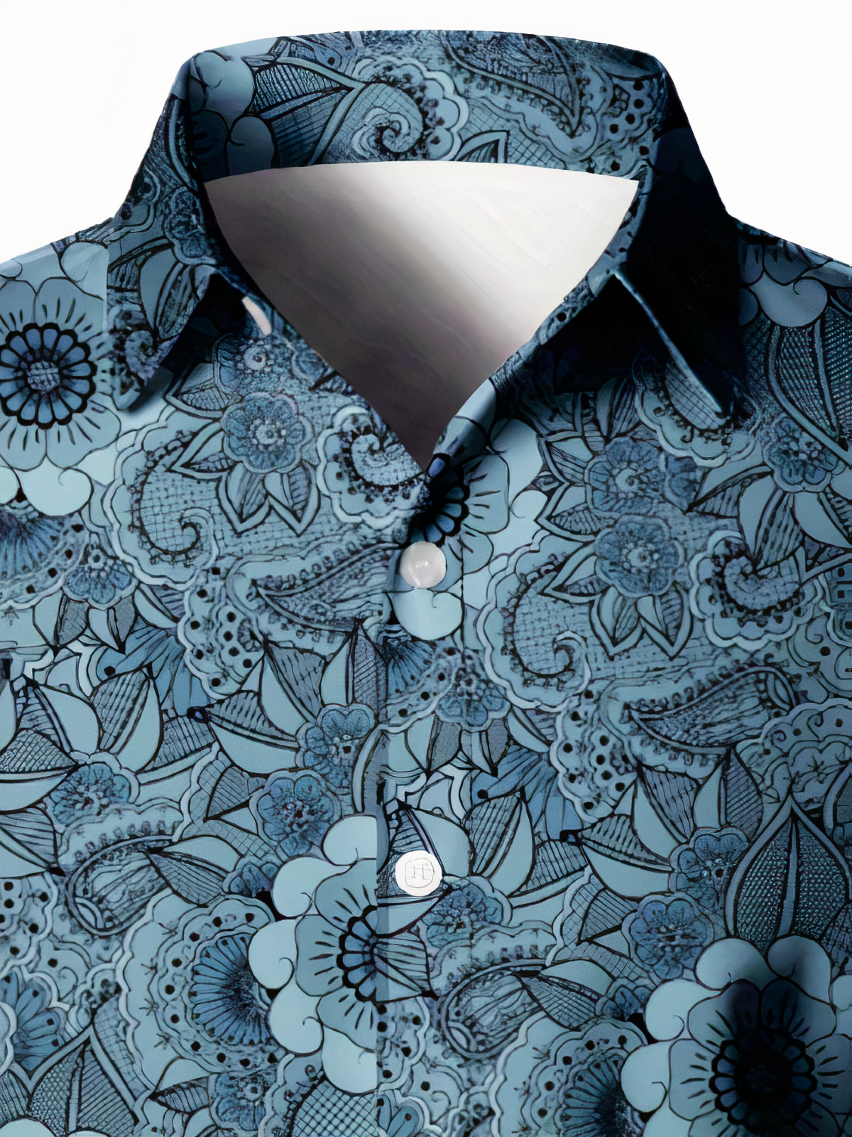 Théodore | Chemise avec Imprimé Floral Élégant et Confortable pour Hommes