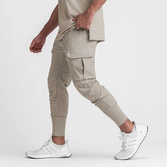 Athlétique | Pantalon de Jogging avec Confort Extensible et Poches Pratiques pour Hommes