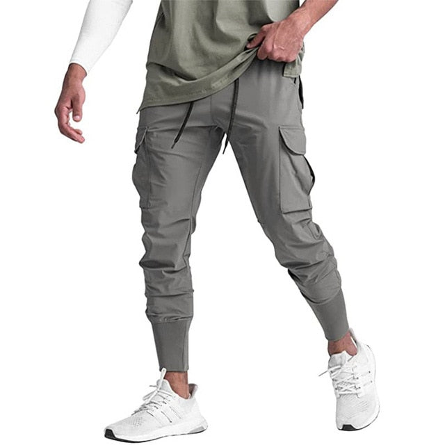 Athlétique | Pantalon de Jogging avec Confort Extensible et Poches Pratiques pour Hommes