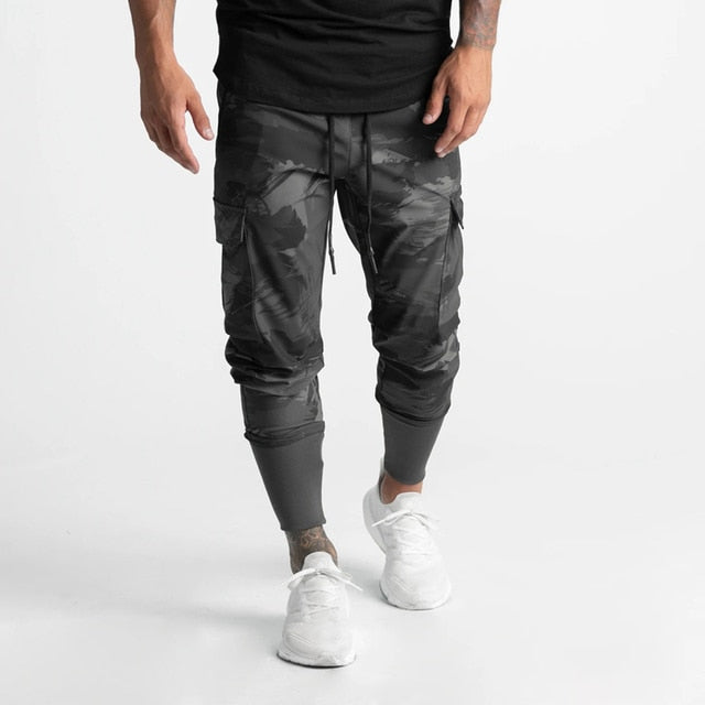 Athlétique | Pantalon de Jogging avec Confort Extensible et Poches Pratiques pour Hommes