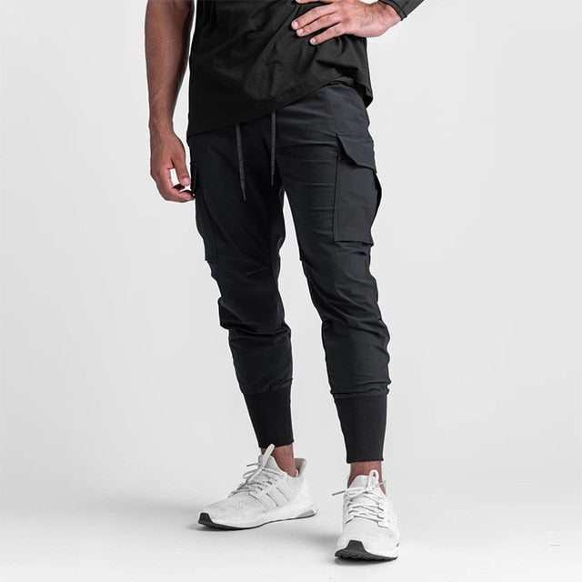 Athlétique | Pantalon de Jogging avec Confort Extensible et Poches Pratiques pour Hommes