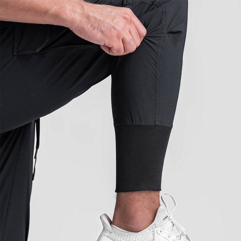 Athlétique | Pantalon de Jogging avec Confort Extensible et Poches Pratiques pour Hommes