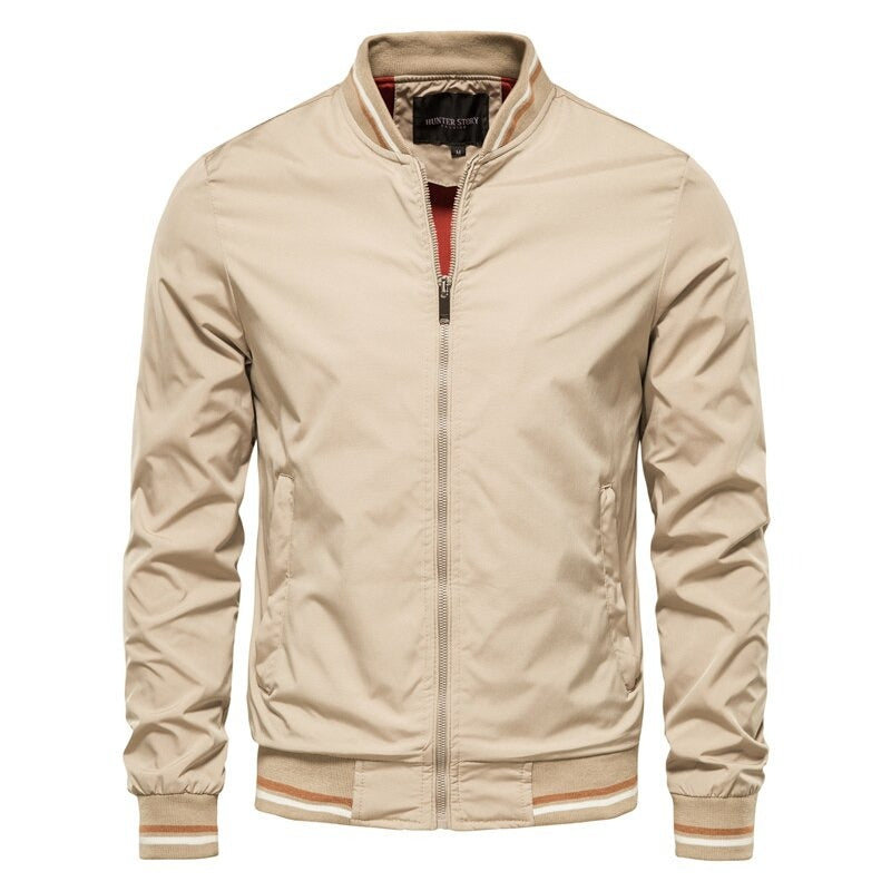 Michel™ - Veste Bomber en Nylon Audacieuse