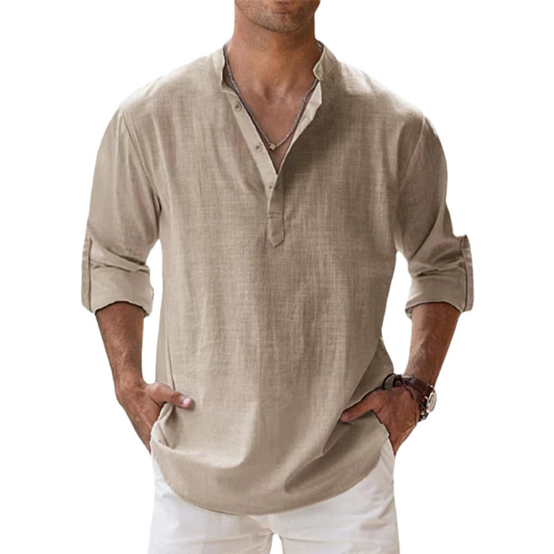 Bellevo | Chemise en lin élégante pour hommes