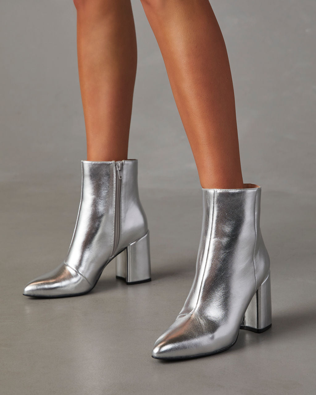 Cristen | Bottes Mi-hautes Talons Épais Femme