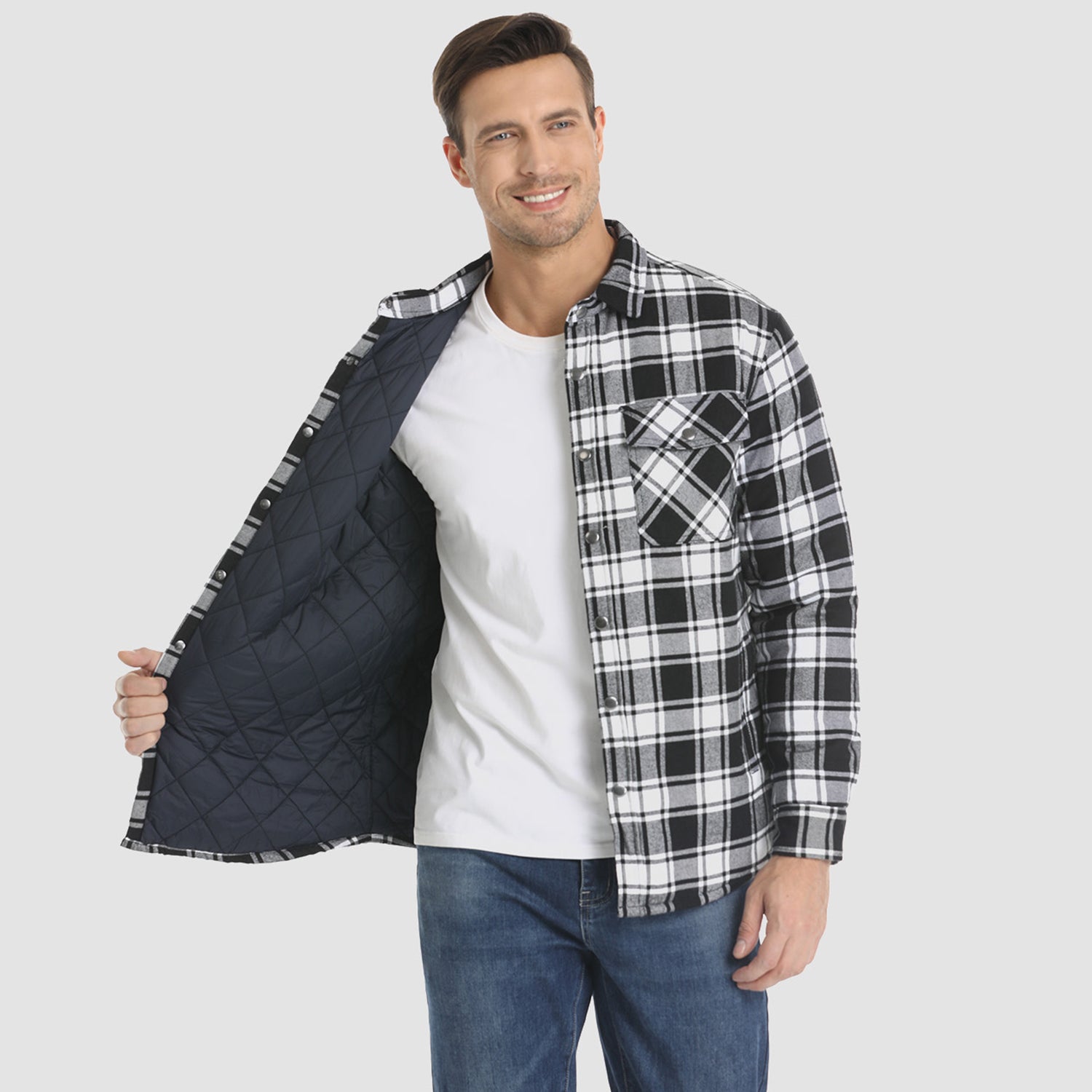 Bellevo | Chemise-jacket pour hommes