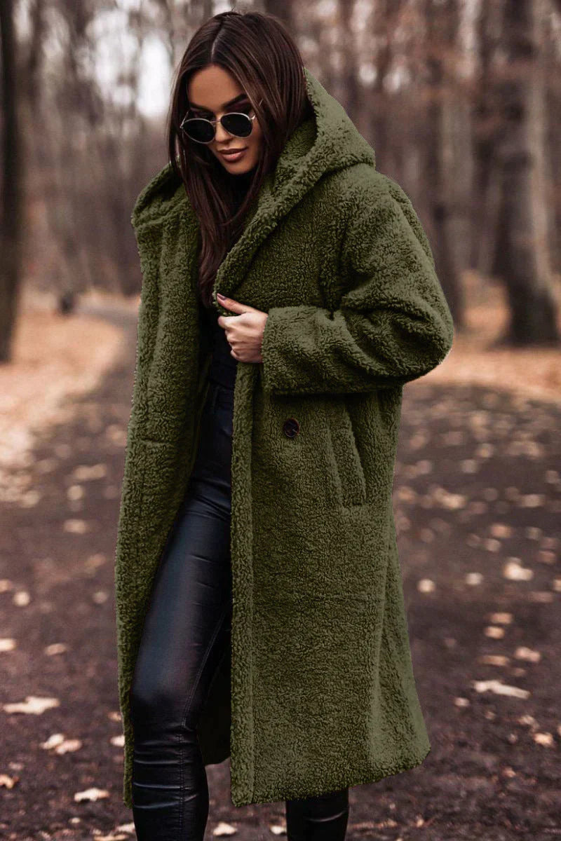 Céleste | Manteau en peluche avec Élégance et Confort pour Femmes