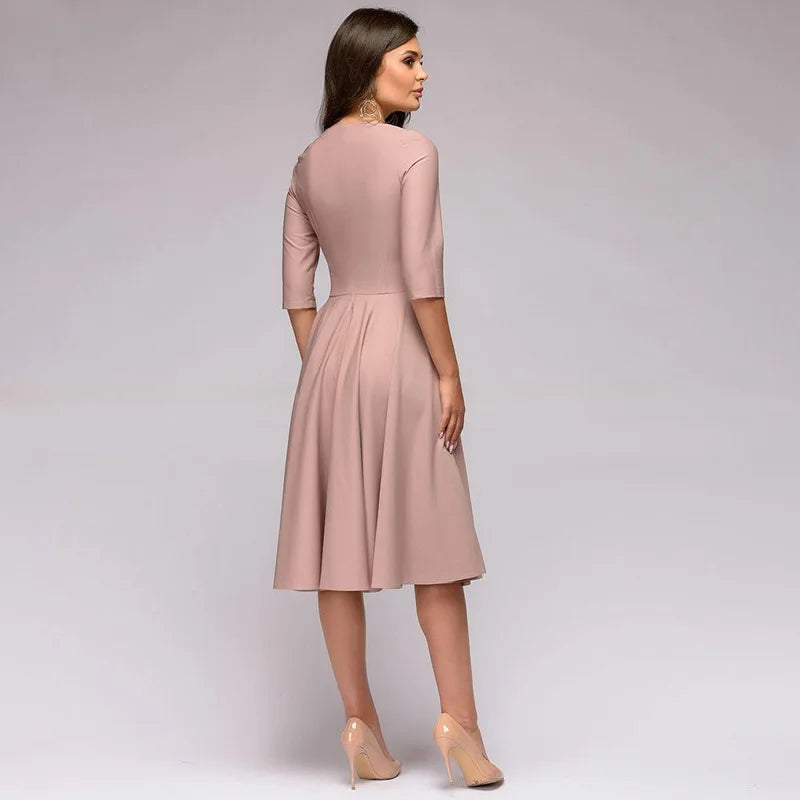 Céleste | Robe ÉléGante avec Motifs Uniques et Tissu de Haute Qualité pour Femmes