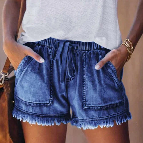 Ariana | Short en denim léger et respirant pour un été stylé