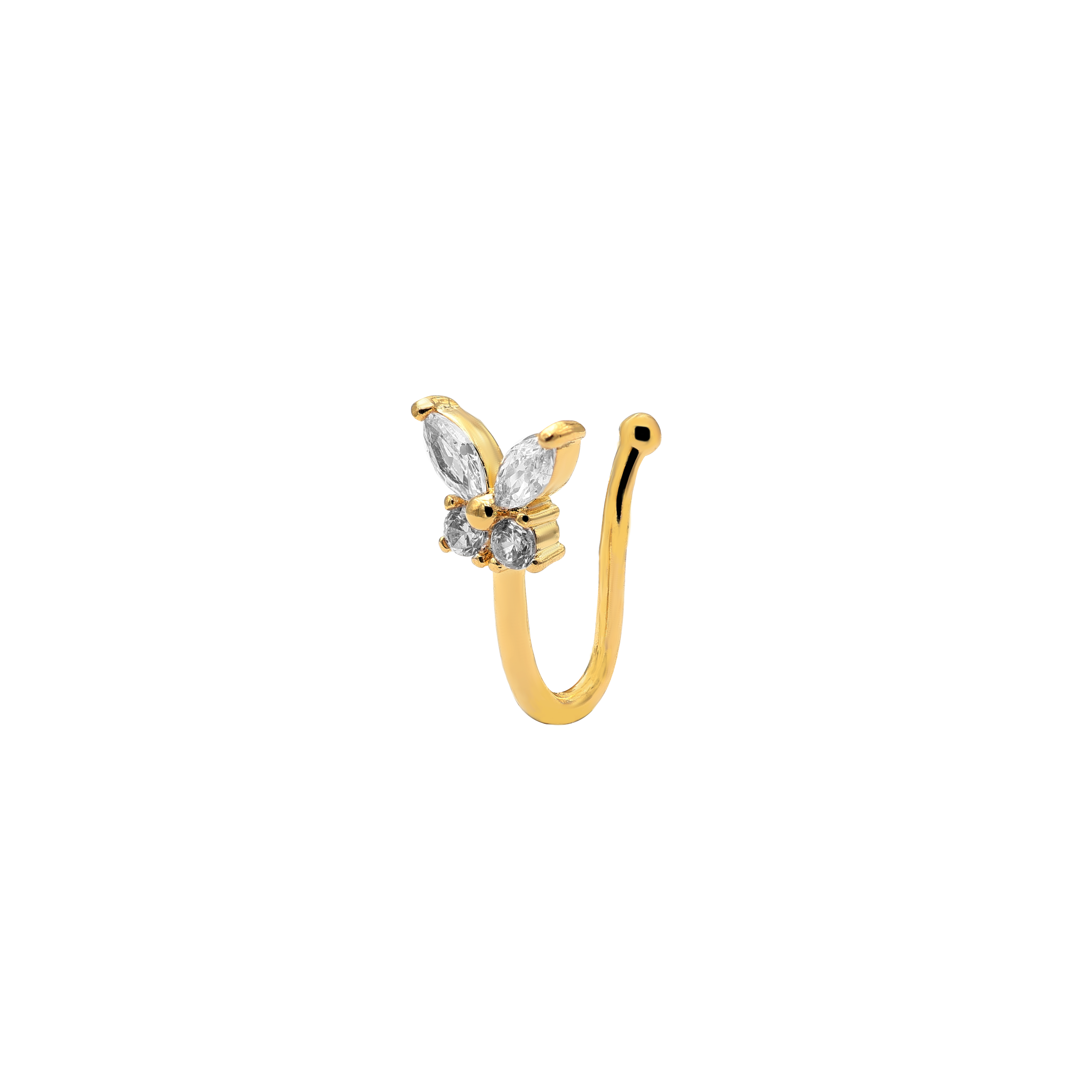 Célestine | Earcuff avec Finition Élégante en Plaqué Or 14K pour Femmes