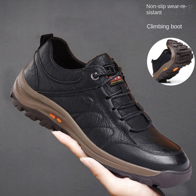 Lotte | Chaussures de randonnée confortables et respirantes en marron élégant