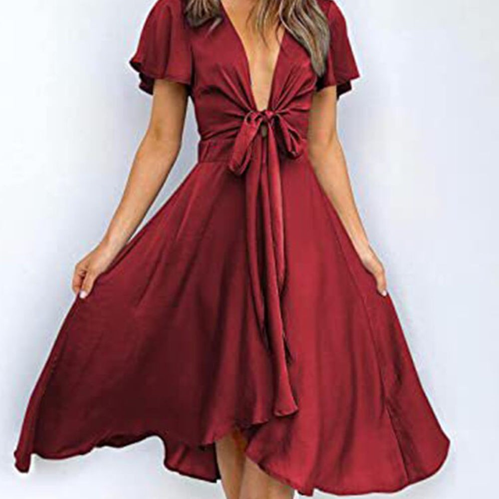 Bellevo | Robe de satin de luxe