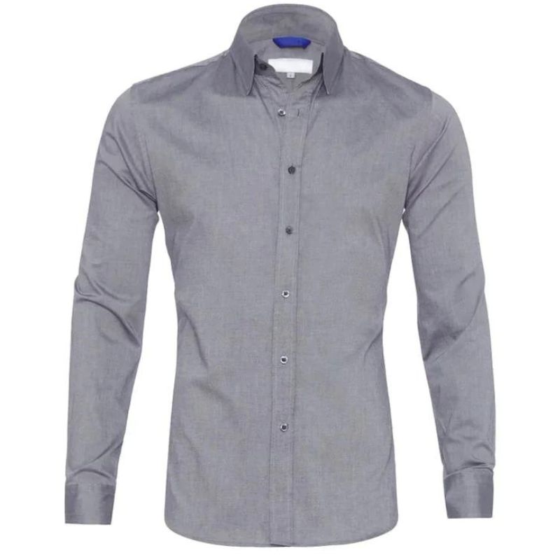 Chemise infroissable avec fermeture à glissière