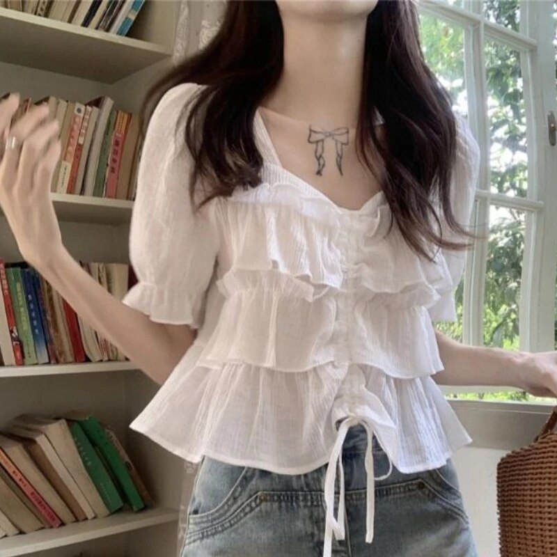 Léa | Blouse avec Superpositions Élégantes et Confortable pour Femmes