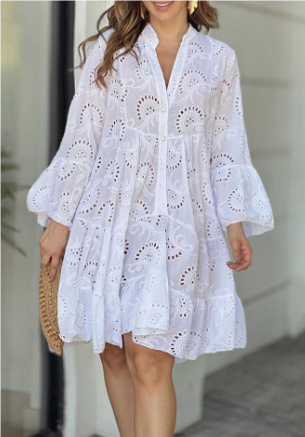 Virginia - Mini-robe de vacances taille plus