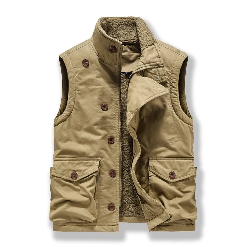 Atlas | Gilet polaire avec Isolation Thermique et Style Militaire pour Hommes