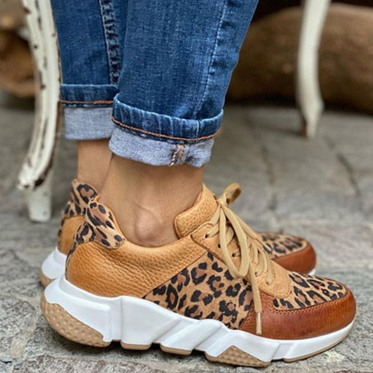 Bellevo | Chaussures d'entraînement léopard