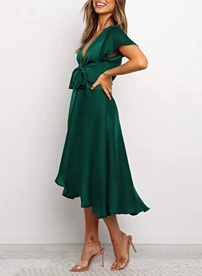 Bellevo | Robe de satin de luxe