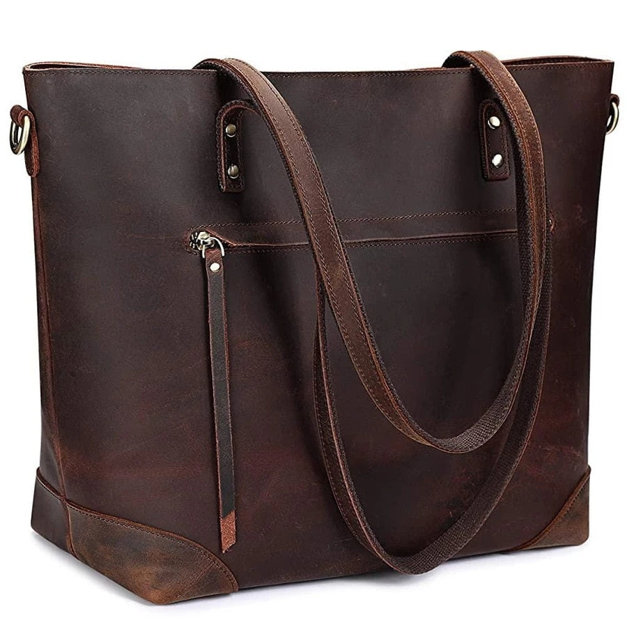 Bellevo | Sac Fourre-Tout Vintage en Cuir