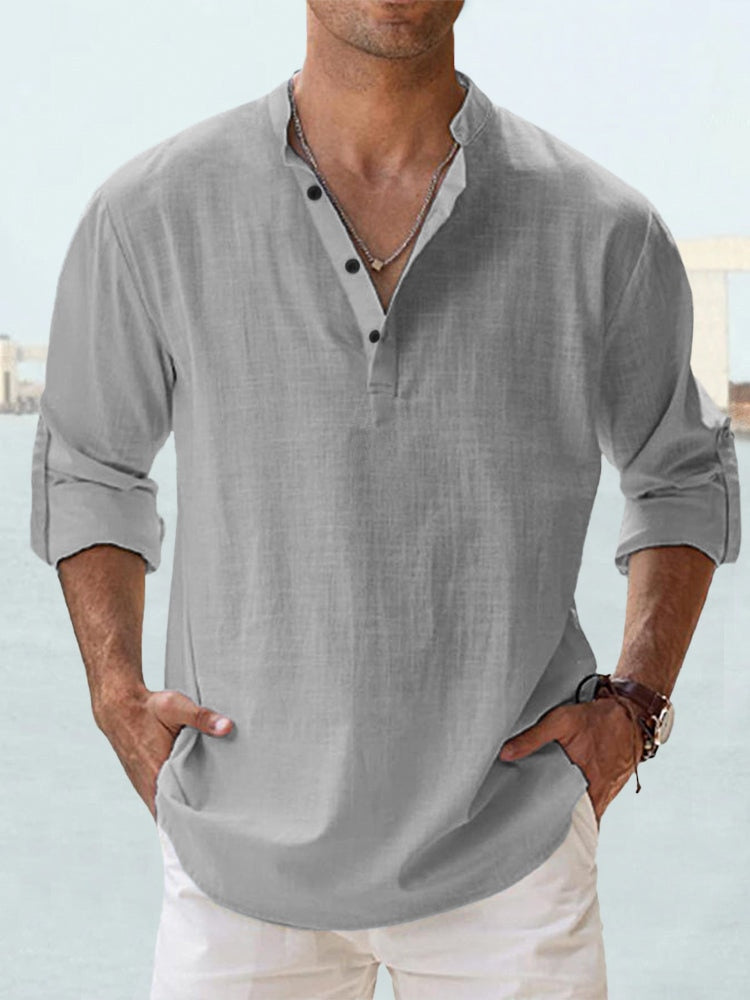 Adrian | Breathable linen shirt