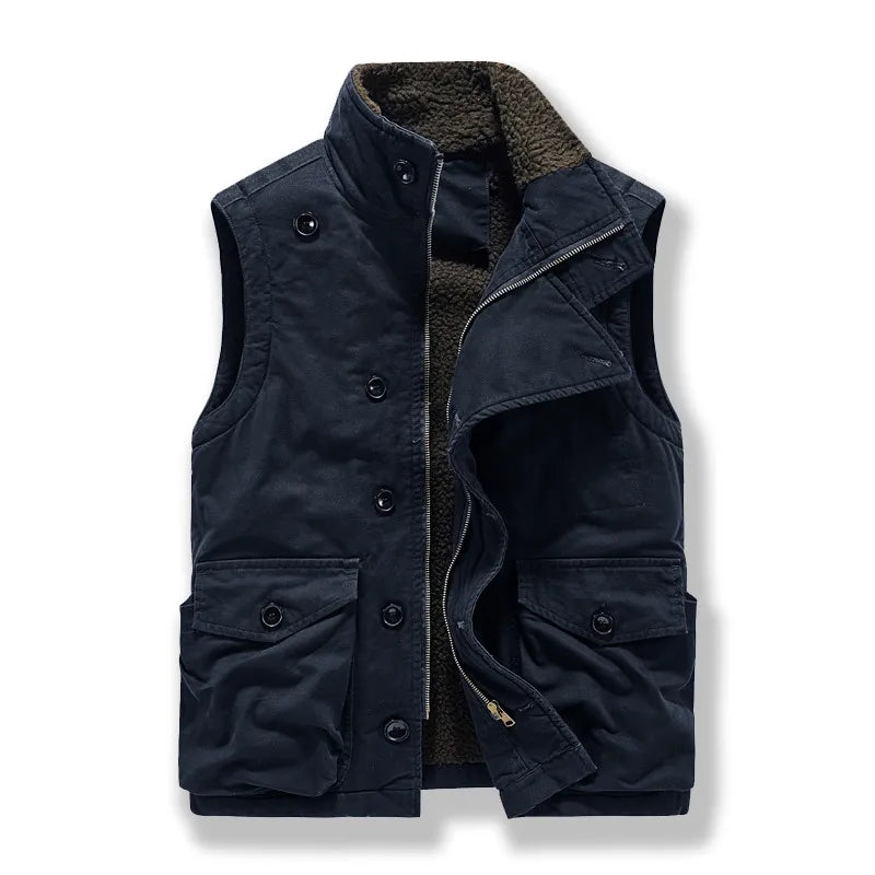 Atlas | Gilet polaire avec Isolation Thermique et Style Militaire pour Hommes