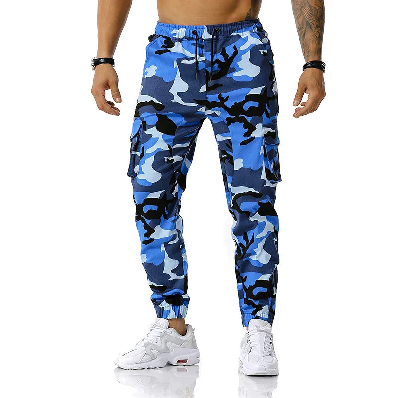 Zénith | Pantalon de Jogging avec Design Camouflage Audacieux pour Hommes