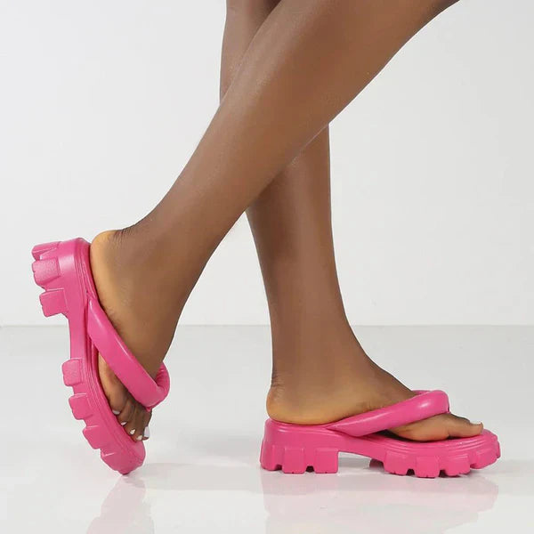 Lunaire | Chaussures de plage avec Semelle Épaisse et Design Élégant pour Femmes