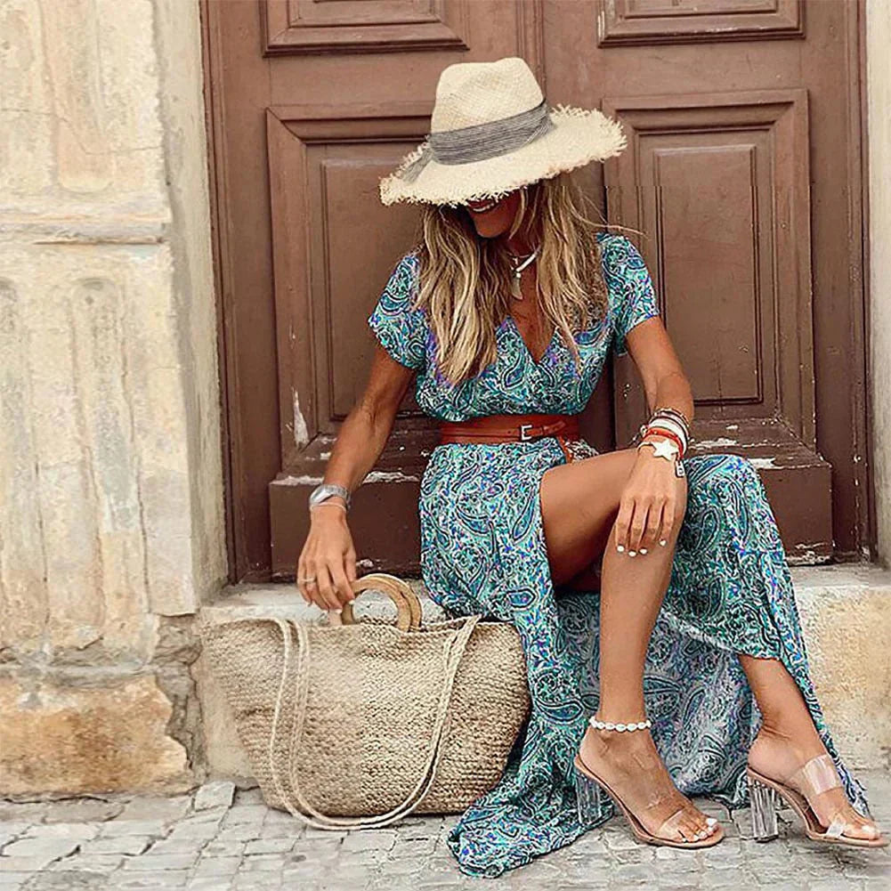 BelleRue - Robe longue boho