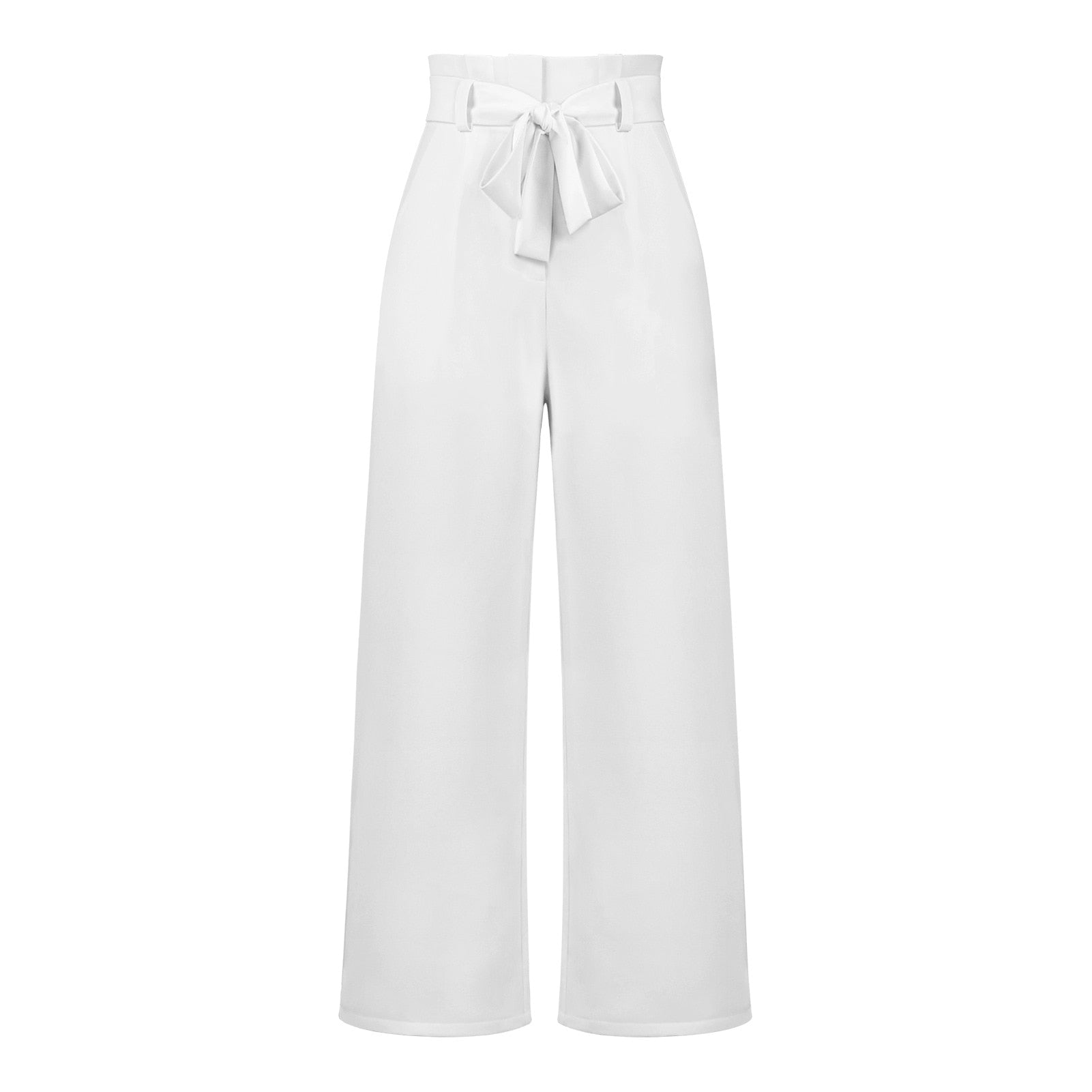 Soleil | Pantalon en Lin Léger et Élégant avec Taille Fantaisie pour Femmes