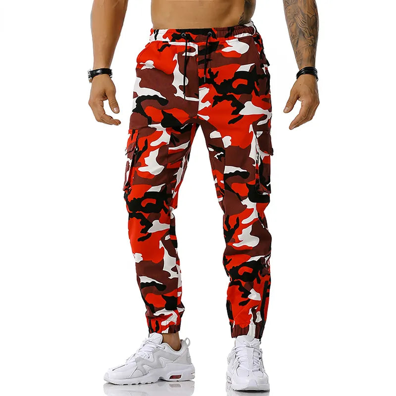 Zénith | Pantalon de Jogging avec Design Camouflage Audacieux pour Hommes