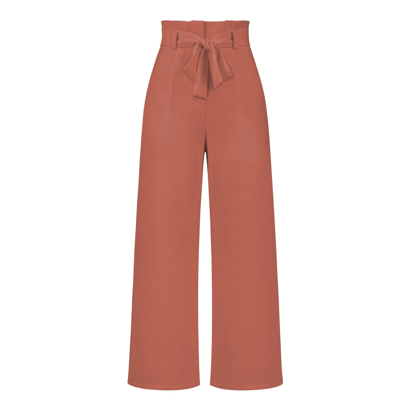 Soleil | Pantalon en Lin Léger et Élégant avec Taille Fantaisie pour Femmes