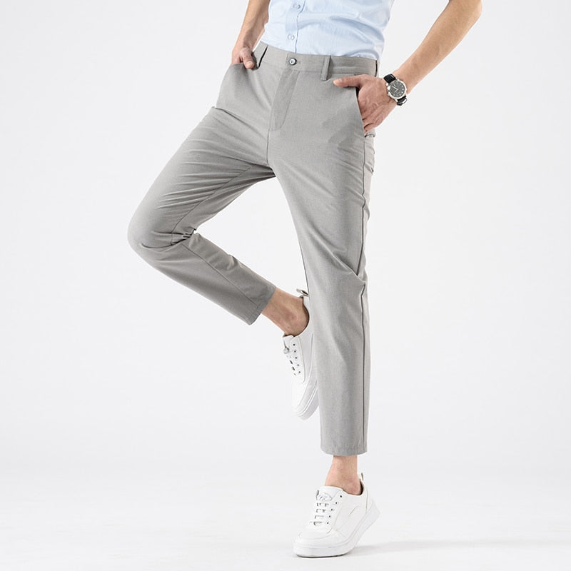 Alaric | Pantalon habillé stretch avec Confort Élastique pour Hommes