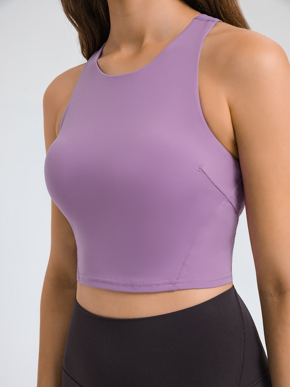 Alyssa | T-shirt Sportif avec Soutien-Gorge Intégré et Style Élégant pour Femmes