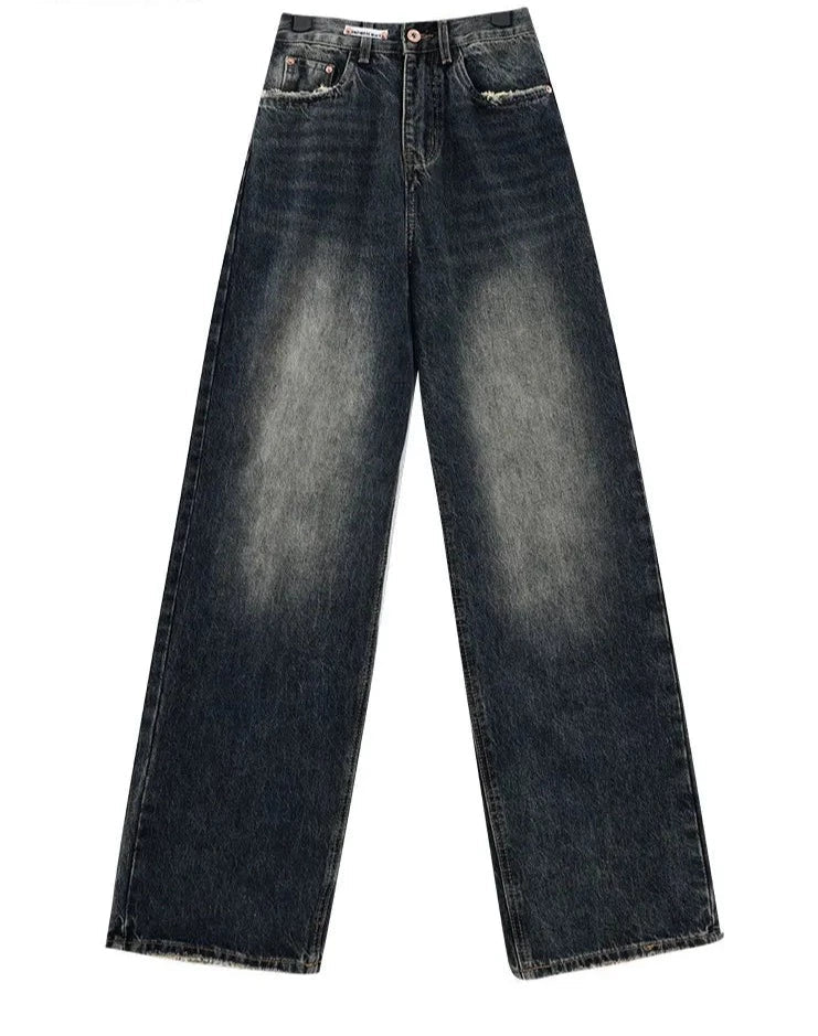 Céleste | Jean Denim avec Taille Haute et Coupe Droite pour Femme