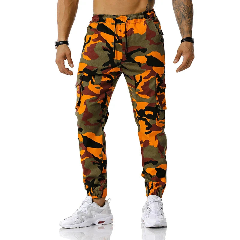 Zénith | Pantalon de Jogging avec Design Camouflage Audacieux pour Hommes