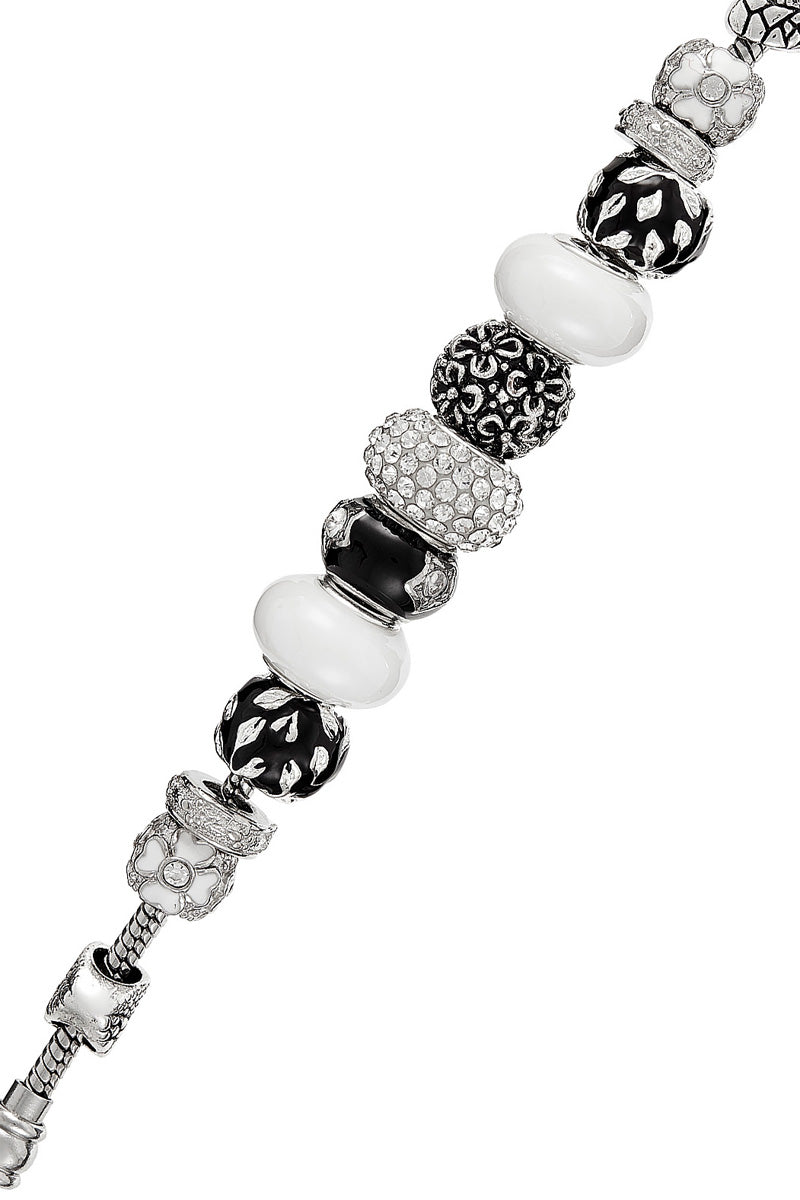 Bracelet Charms orné de cristaux de Bohême - Livraison offerte