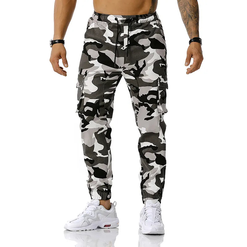 Zénith | Pantalon de Jogging avec Design Camouflage Audacieux pour Hommes