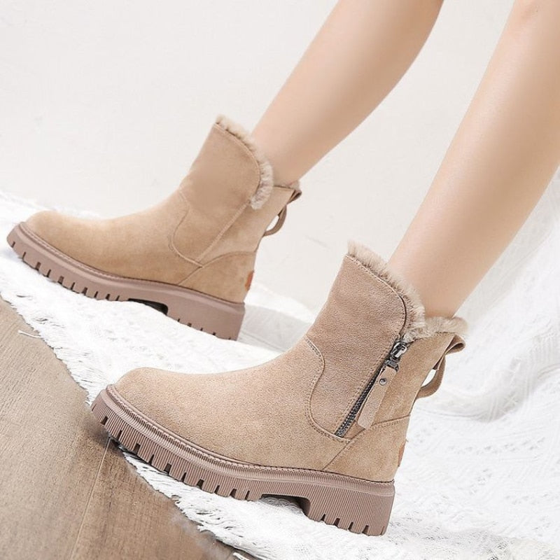 Shea | Bottines élégantes en cuir pour femmes