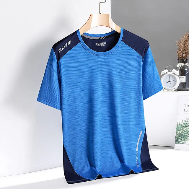 Athlétique | T-Shirt avec Tissu Respirant et Séchage Rapide pour Hommes