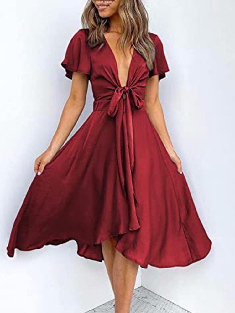 Bellevo | Robe de satin de luxe