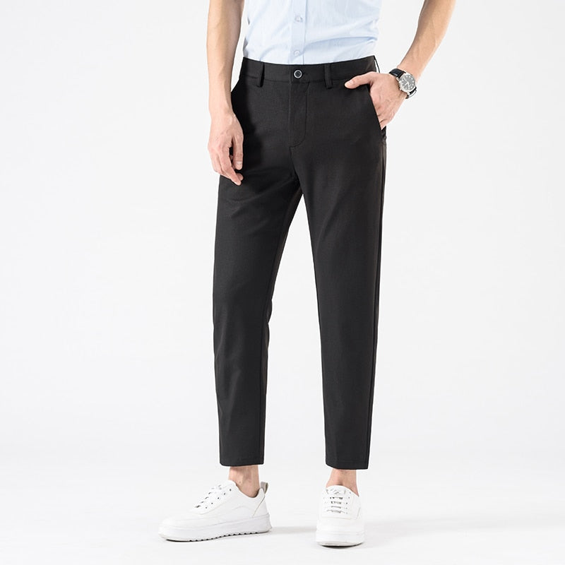 Alaric | Pantalon habillé stretch avec Confort Élastique pour Hommes