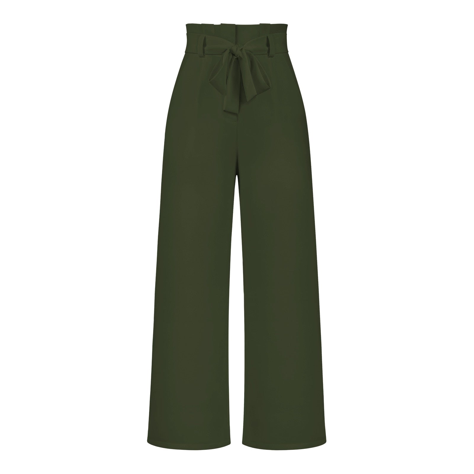 Soleil | Pantalon en Lin Léger et Élégant avec Taille Fantaisie pour Femmes