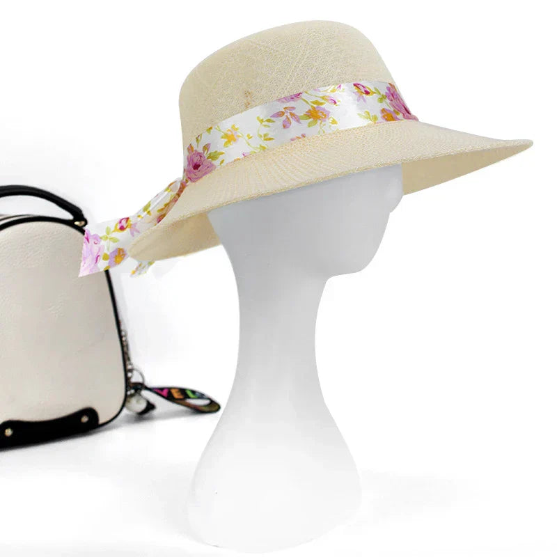 Céleste | Chapeau d'été avec Style Élégant et Protection Solaire pour Femmes