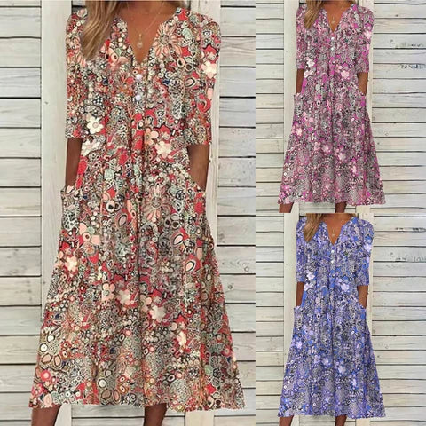 Summer - Robe à fleurs